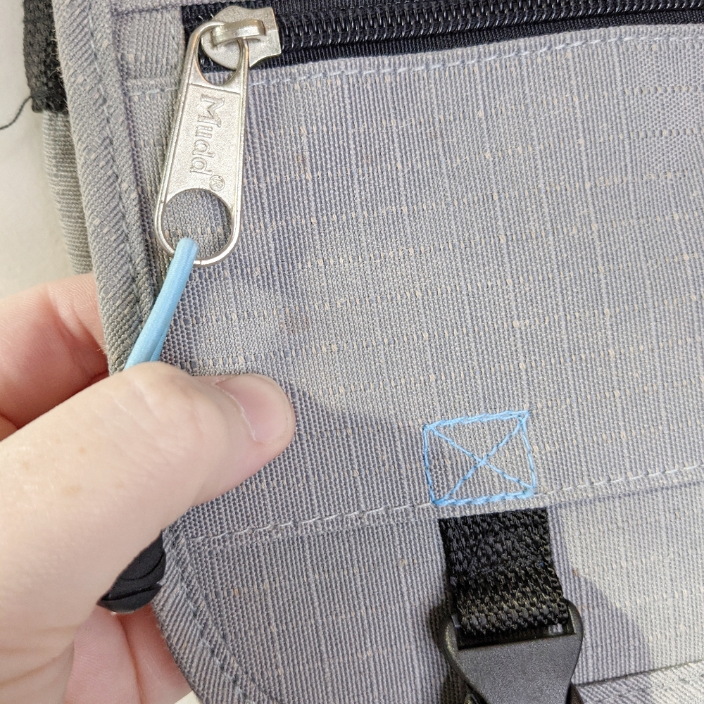 Y2K Mudd Mini Cargo Messenger Bag - Picture 13 of 14